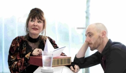 illustration Barbara et Brel avec Pascal Schopfer