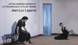 illustration "J’étais dans ma maison et j’attendais que la pluie vienne" de Jean-Luc Lagarce